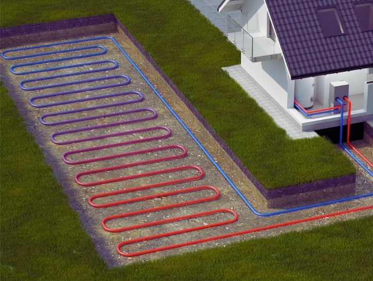 Ground Source Heat Pump Installation in Grassmoor